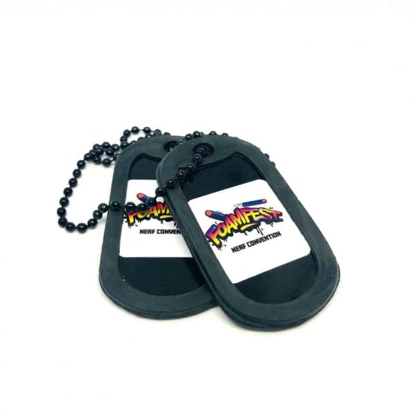 Foam Fest Dog Tags